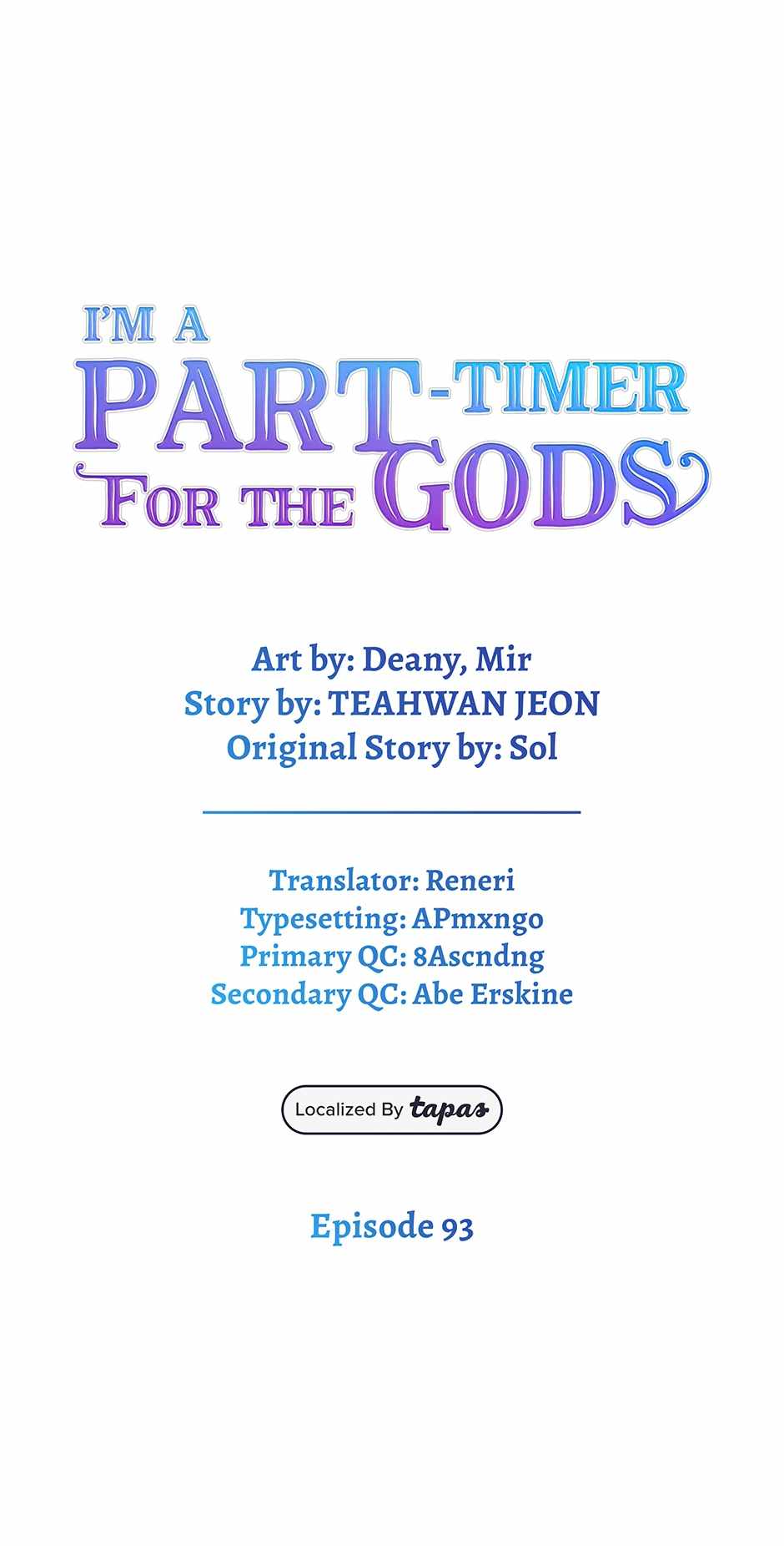 I Became A Part Time Employee For Gods Chapter 93 77